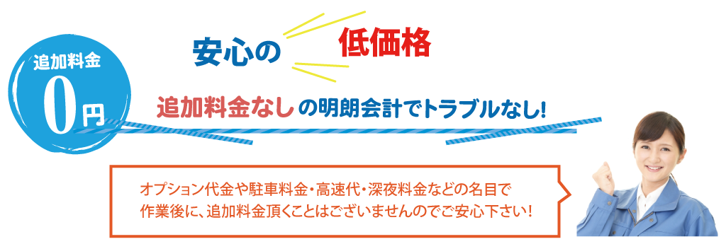 安心の低価格