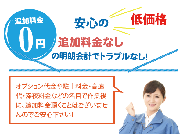 安心の低価格